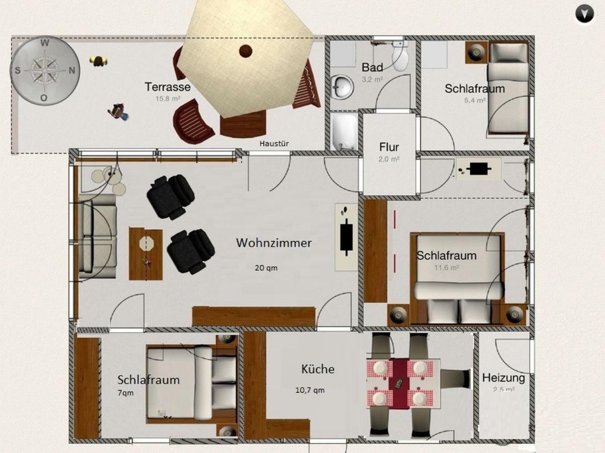 Ferienhaus Bianca Meschede Εξωτερικό φωτογραφία